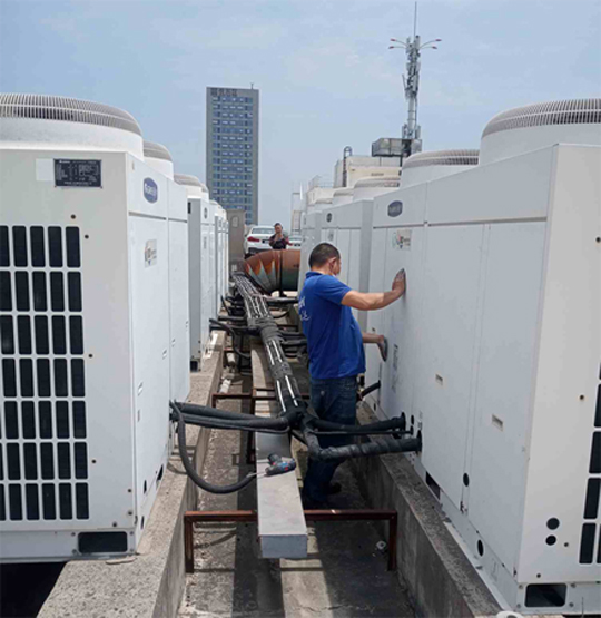 罗甸中央空调制热和不制冷系统维修方法